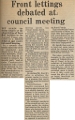 19811204 NATIONAL FRONT LETTINGS DEBATED CN